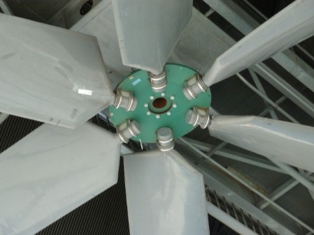Schwingungsmessung an Axialventilator